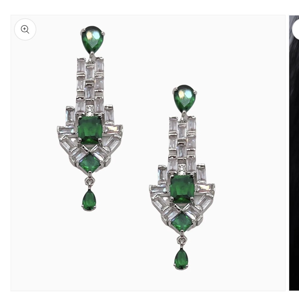 Custom made pageant earrings